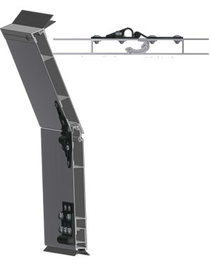 Whiting Door 75.75H X 95.75W BS-Trc Hinged Truss