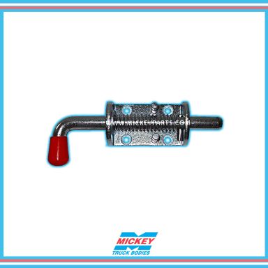 Mickey Custom Sized Spring Bolt Latch (Hand Truck Rack Lock Pin)